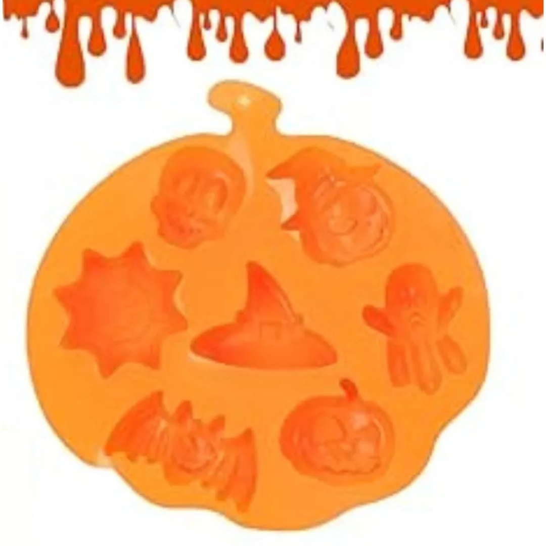 Set 7 Molde Formas de Halloween