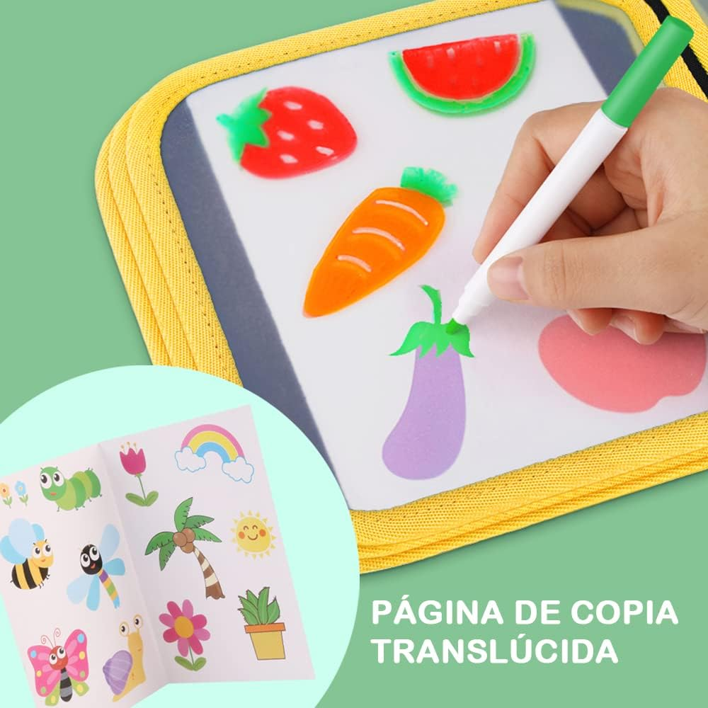 Pizarra Portátil Reutilizable Para Niños