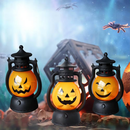 Lámpara de calabaza de Halloween