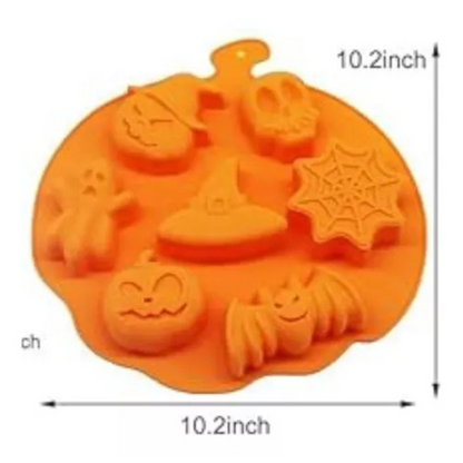 Set 7 Molde Formas de Halloween