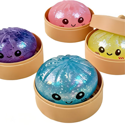 Squishy Bao Dumpling Antiestrés Kawaii  (1 unidad)