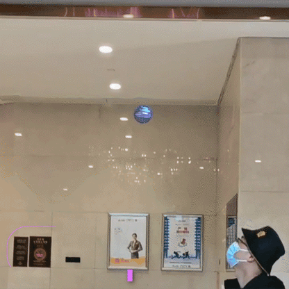Pelota Voladora Flynova Pro Luz Rgb