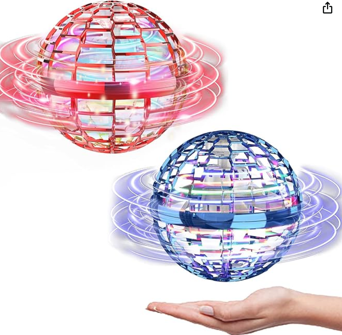 Pelota Voladora Flynova Pro Luz Rgb
